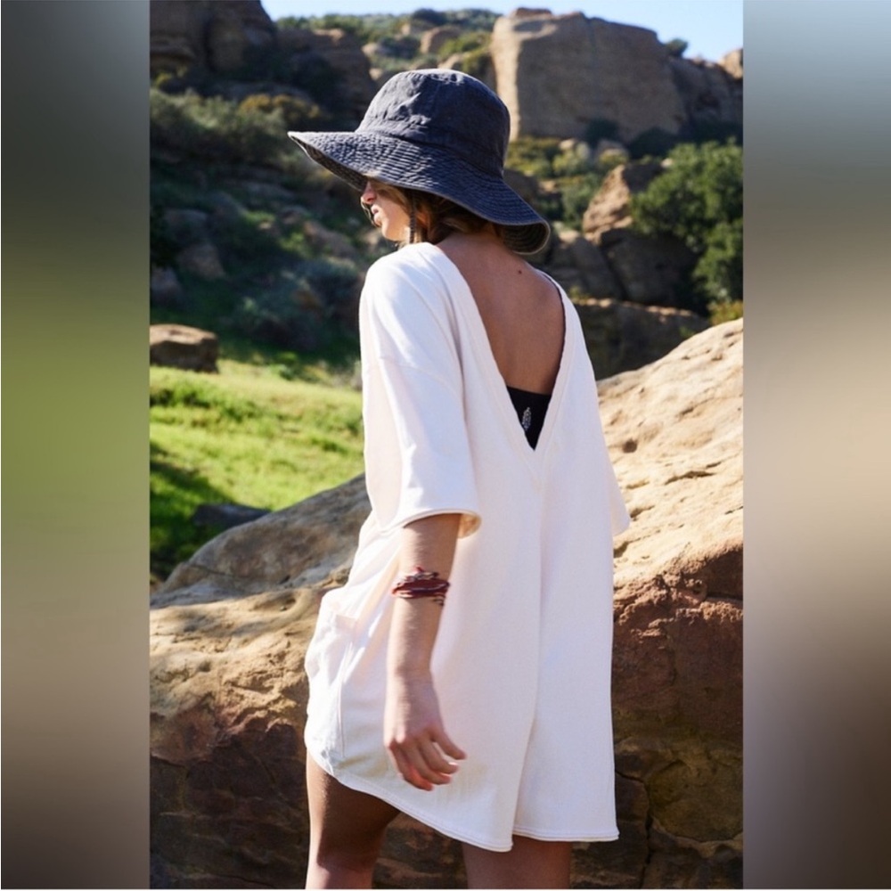 🌟 NWOT 🌟 Free People Hot Shot Tee Romper - Picture 4 of 5